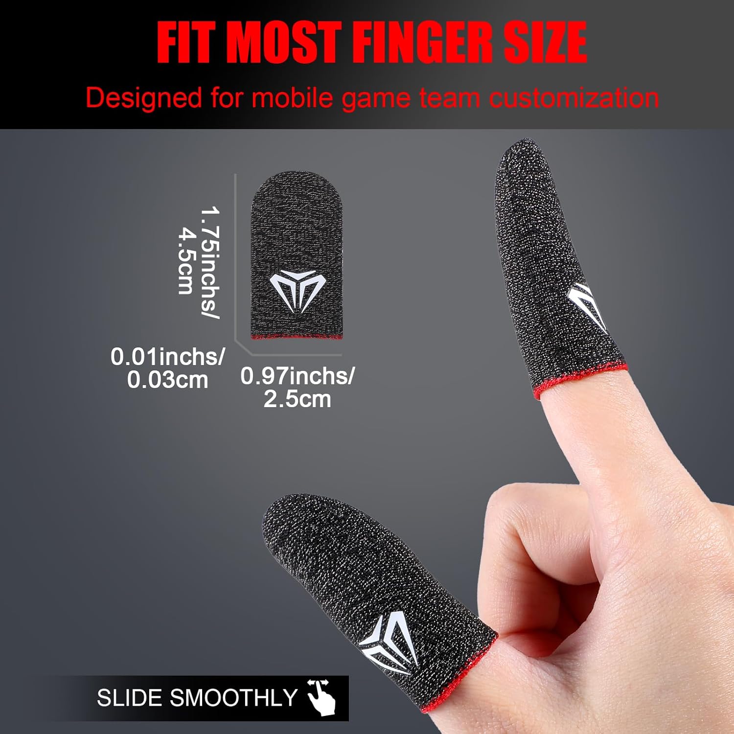 FingerStrike Pro Mănuși Gaming pentru Precizie Maximă